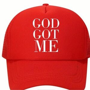 🙏🏾 God got me hat ❤️